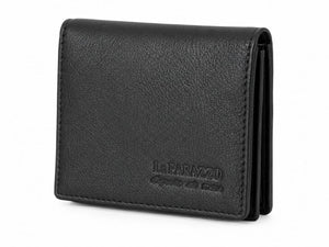 La Parazzo Premium 100% Genuine Leather Men’s Wallet – Compact Bifold Wallet with Card Slots, ID Window & Coin Pocket