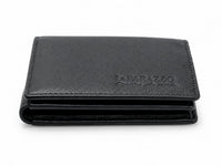 La Parazzo Premium 100% Genuine Leather Men’s Wallet – Compact Bifold Wallet with Card Slots, ID Window & Coin Pocket