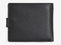 La Parazzo Premium Men’s Genuine Leather Wallet – Bifold Wallet with Snap Closure, Multiple Card Slots, ID Window & Cash Compartment