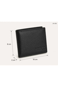 La Parazzo Premium Men’s Genuine Leather Bifold Wallet – Compact Wallet with Multiple Card Slots, ID Window & Cash Compartment