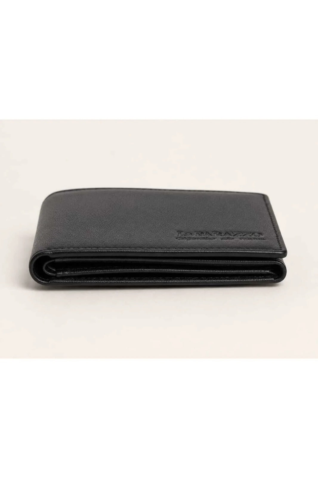La Parazzo Premium Men’s Genuine Leather Bifold Wallet – Compact Wallet with Multiple Card Slots, ID Window & Cash Compartment