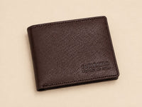 La Parazzo Premium Genuine Leather Men’s Bifold Wallet with Flip-Out Card Holder & Cash Compartment