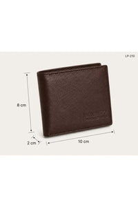 La Parazzo Premium Men’s Genuine Leather Bifold Wallet – Compact Wallet with Multiple Card Slots, ID Window & Cash Compartment