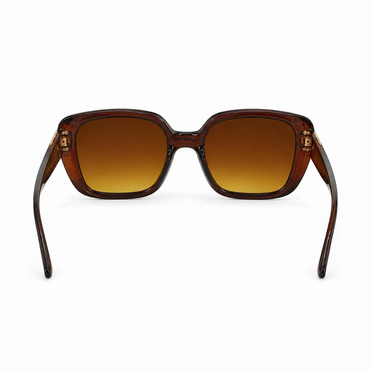 Premium Oversized Square Sunglasses for Women – Elegant Statement Frame with Gradient Lenses & Decorative Temple Detail