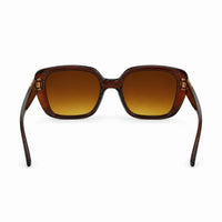 Premium Oversized Square Sunglasses for Women – Elegant Statement Frame with Gradient Lenses & Decorative Temple Detail