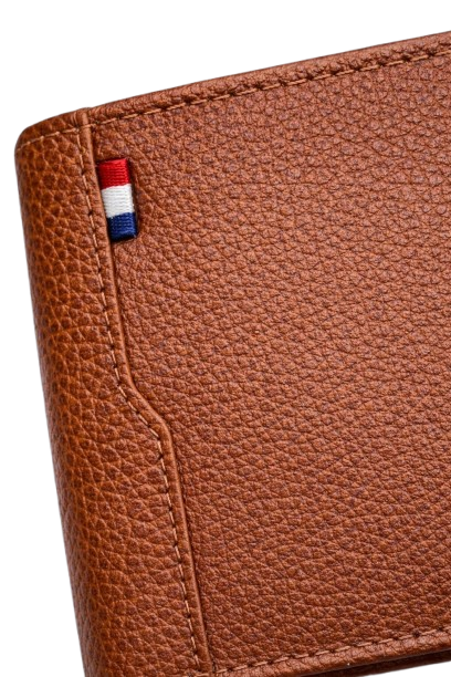 Genuine Leather Men’s Wallet – Bifold Wallet with Card Slots, Cash Compartment & Coin Pocket